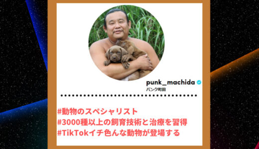 Tiktoker”ティックトッカー”まとめ【パンク町田/動物飼育技術】