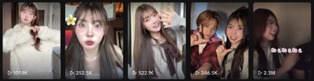 ぷうたんのTikTokプロフィール画面