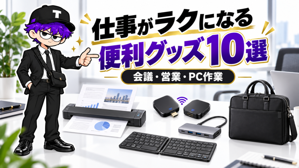仕事で役立つ便利グッズ10選 サムネイル