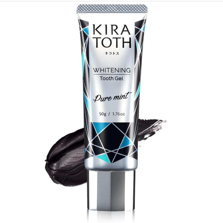 【公式販売店】 KIRATOTH キラトス ホワイトニング歯磨き粉 50g/1本 酵素炭配合