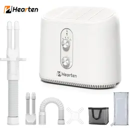 Hearten 多機能布団乾燥機 6-in-1|布団・靴・衣類乾燥、足温、自然風モード搭載で四季対応、梅雨時の湿気対策に最適|除菌・吸気フィルター・専用収納袋付き|簡単操作で赤ちゃん・敏感肌のご家庭・関節炎・リウマチの方にも安心