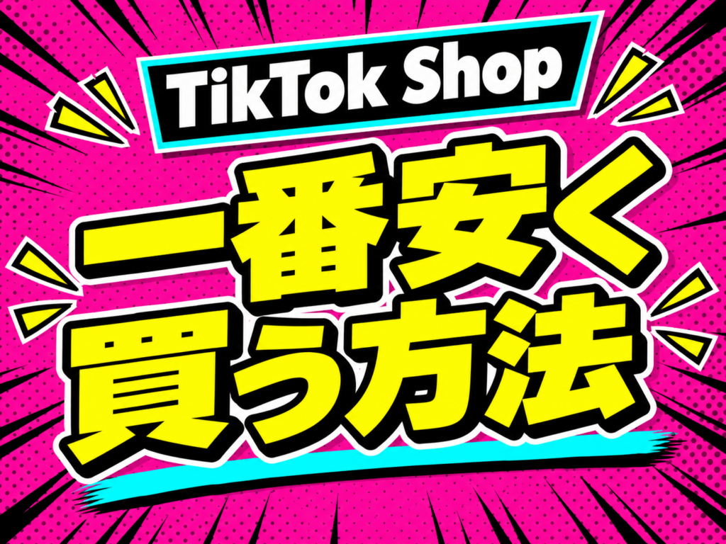 TikTok Shopで安く買う方法|支払総額で選ぶ手順を解説