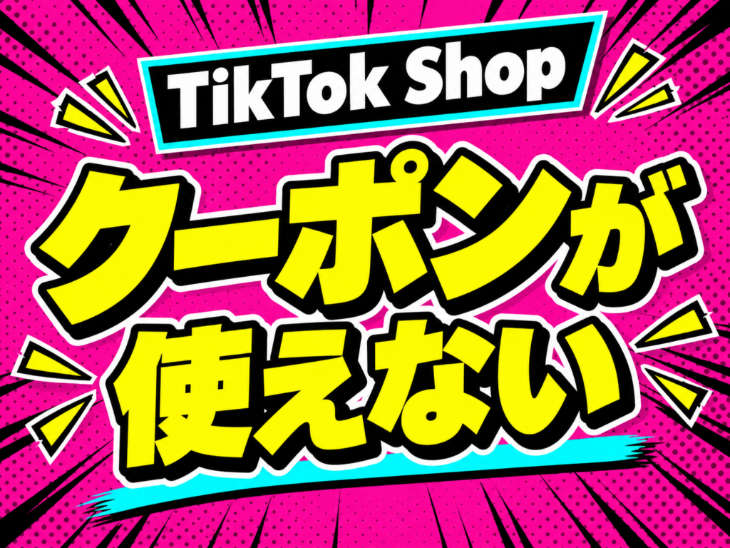 TikTok Shopのクーポンが使えないときの確認手順