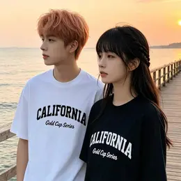 カリフォルニア アメリカンロゴ 半袖Tシャツ
