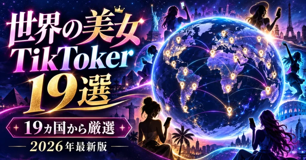 世界の美女TikToker19選 2026年最新版