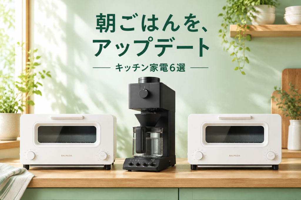 年末セールで買い替えたいキッチン家電6選｜TikTokerが推すバルミューダ・ブルーノ・ツインバード・デロンギ