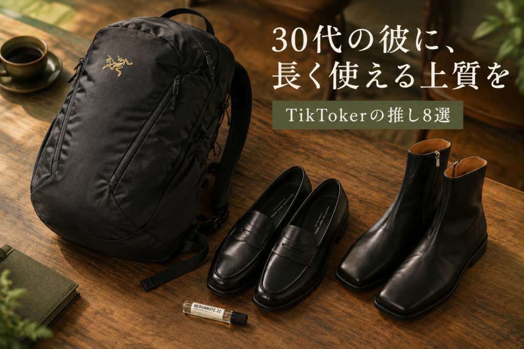 30代男性へのクリスマスプレゼント8選|TikTokerが推すアークテリクス・ルラボ・ロエベ・エンダースキーマ