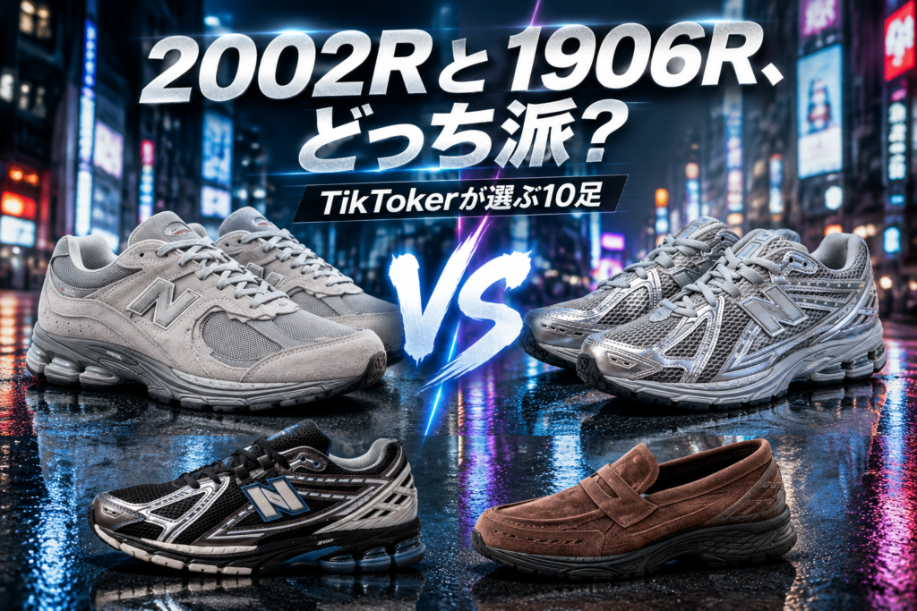 ニューバランス2002Rと1906Rの違い｜TikTokerが推す人気モデル10選