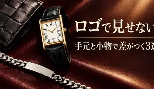 服はそのまま、小物で一気に垢抜ける。TikTokで見つけたメンズ小物3選